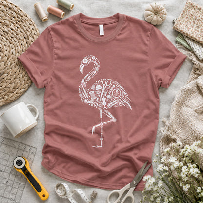 Flamingo Sewing Tools T-shirt