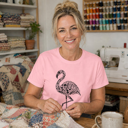 Flamingo Sewing Tools T-shirt