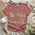 Floral Sewing Machine T-shirt