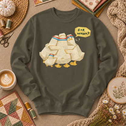For What Long Sleeve - Military Green