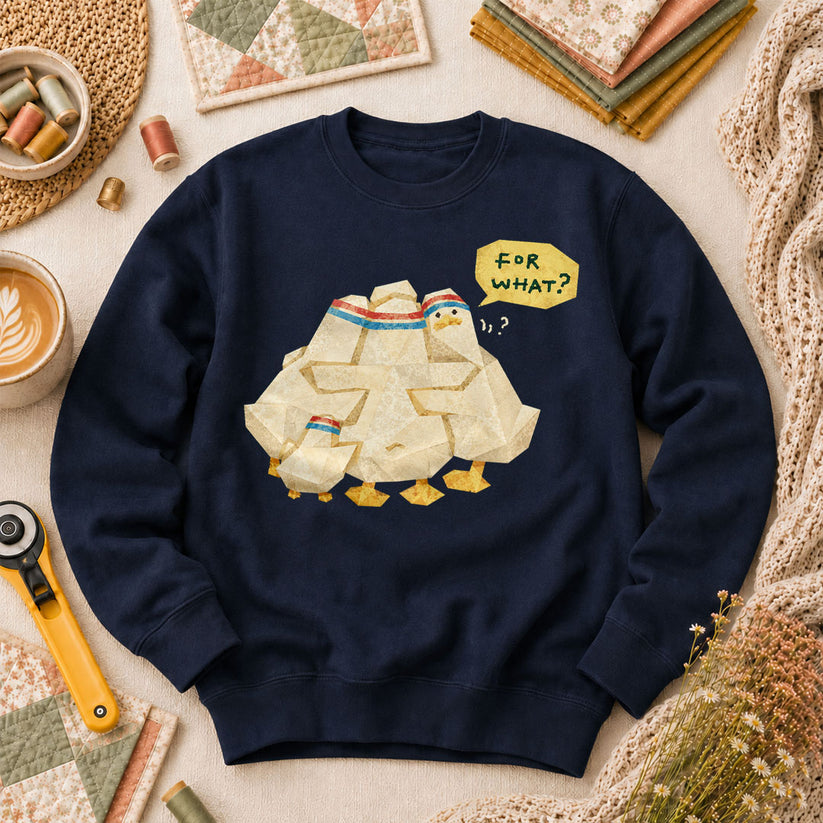 For What Long Sleeve - Navy
