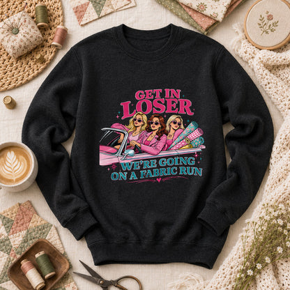 Get In Loser Fabric Run Long Sleeve - Black