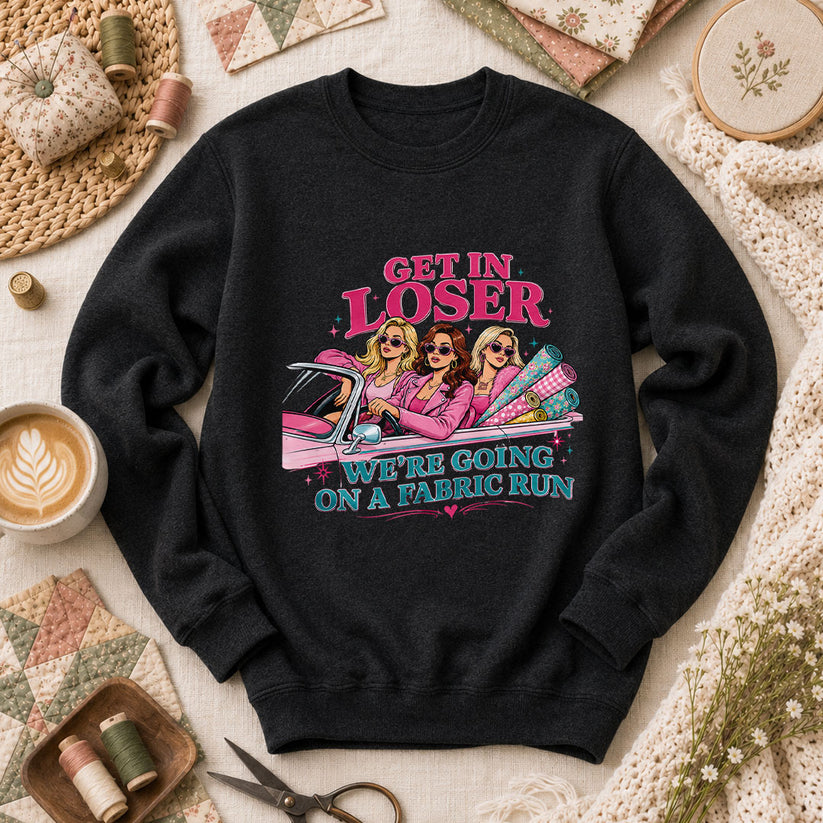 Get In Loser Fabric Run Long Sleeve - Black