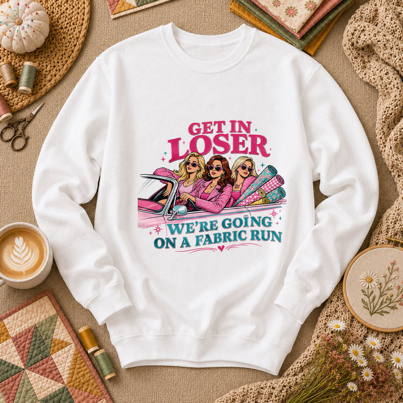 Get In Loser Fabric Run Long Sleeve - White