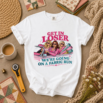 Get In Loser Fabric Run T-Shirt - White