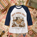 Ghost Sewing Circle Handmade Under The Harvest Moon Raglan Sleeve