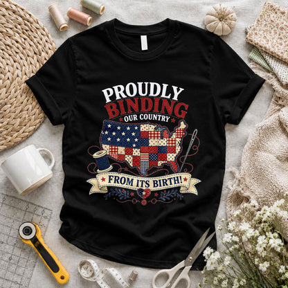 God Bless the USA Patchwork Letters - Pink view 4
