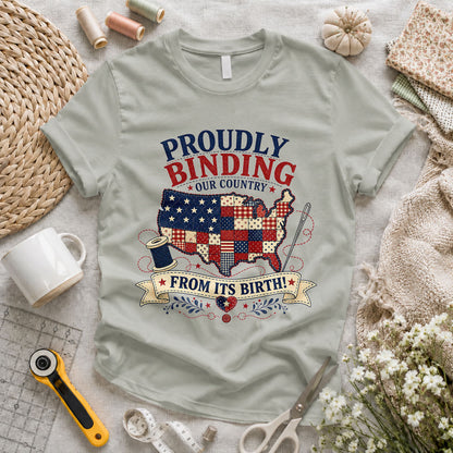 God Bless the USA Patchwork Letters - Pink view 5