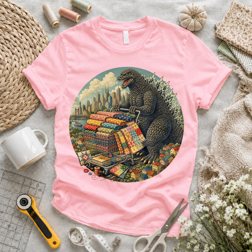 Godzilla Quilter T-shirt