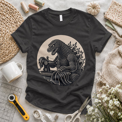 Godzilla Sewing Vintage T-shirt