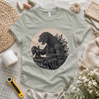 Godzilla Sewing Vintage T-shirt