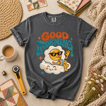Good Morning Egg Cloud T-Shirt - Grey