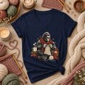 Gorilla Knitter Good Yarn Better Mood Women's V-Neck