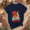 Grab Your Balls It's Knitting Season Women's V-Neck