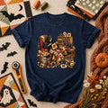 Grim Reaper Quilting In Armchair T-Shirt