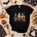 Halloween Quilting Geese Trio Ghost T-Shirt