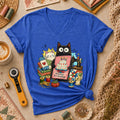 Happy Birthday Cat Women's V-Neck