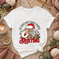 He Sees How Much You're Quilting Santa Women's V-Neck