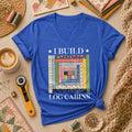 I Build Log Cabins Women's V-Neck