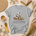 I Just Want To Make Quilts And Hang Out With My Dog T-Shirt