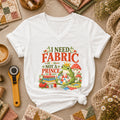 I Need Fabric Not A Prince Women's V-Neck