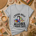 I Never Quilt Alone I Have Cats Women's V-Neck