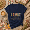 I Quilt Past Bedtime Women's V-Neck