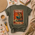 I Sew Things I Drink Tea And Know Things Owl T-Shirt