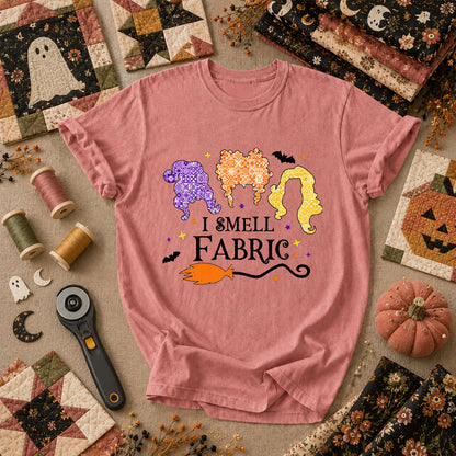 I Smell Fabric Witch Halloween T-Shirt - Heather Mauve