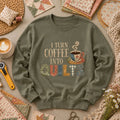 I Turn Coffee Into Quilts Long Sleeve