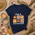 Im A Piecemaker Quilter Women's V-Neck