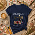 In The Quilt Of Life Friends Are The Stitches That Hold It Together Women's V-Neck