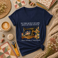 In The Quilt Of Life Jesus Is The Stitch That Holds It Together Women's V-Neck