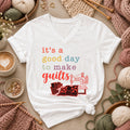 It's A Good Day To Make Quilts Women's V-Neck