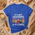 Its Not Hoarding If Its Fabric Women's V-Neck