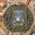 Juggling My UFO Pile Long Sleeve