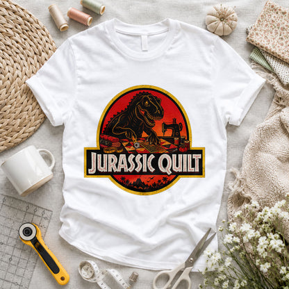 Jurassic White Flatlay