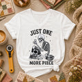 Just One More Piece Skeleton Quilter Women's V-Neck