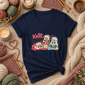Knit Happens Cute Sheep Women's V-Neck