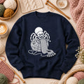 Knitting Spider With Yarn Ball Long Sleeve