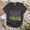 Lavender Patchwork Pots T-shirt