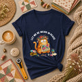Let Me Be Weird In Peace Cat Quilter Women's V-Neck