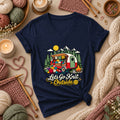 Let's Go Knit Outside Camper Women's V-Neck