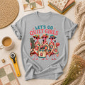 Lets Go Quilt Girls Flamingo Sisters T-Shirt