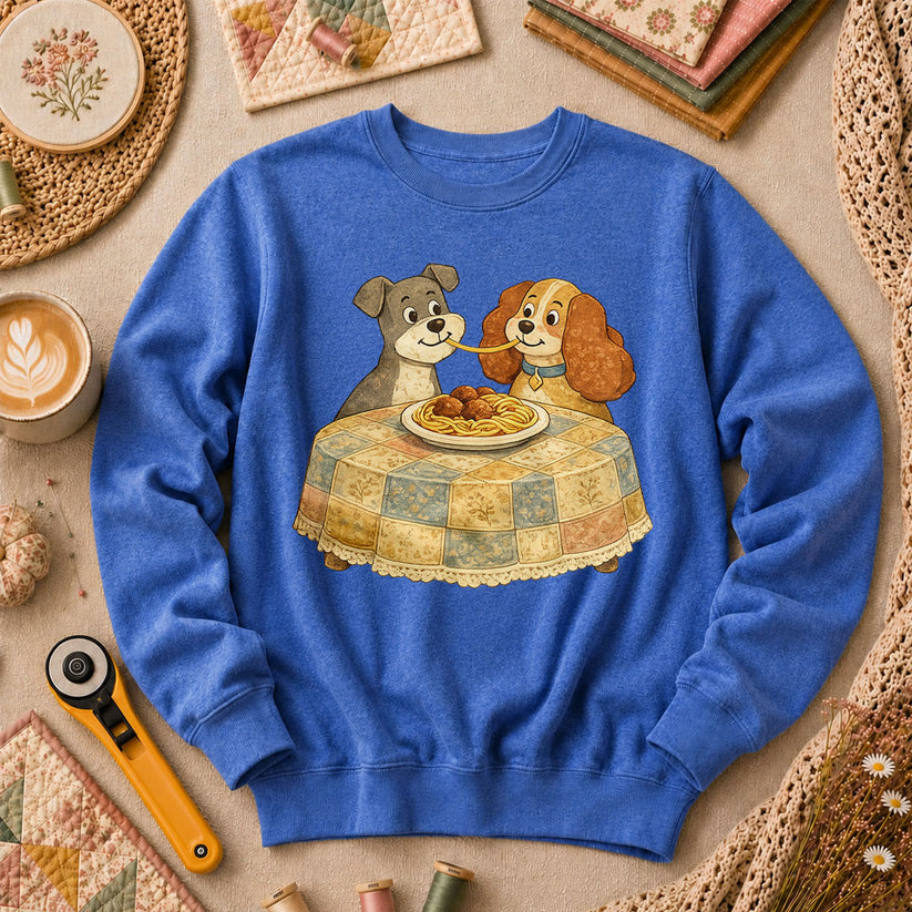 Love Dog Long Sleeve - Heather True Royal
