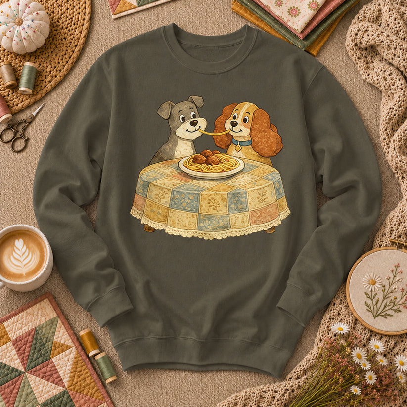 Love Dog Long Sleeve - Military Green