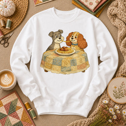 Love Dog Long Sleeve - White
