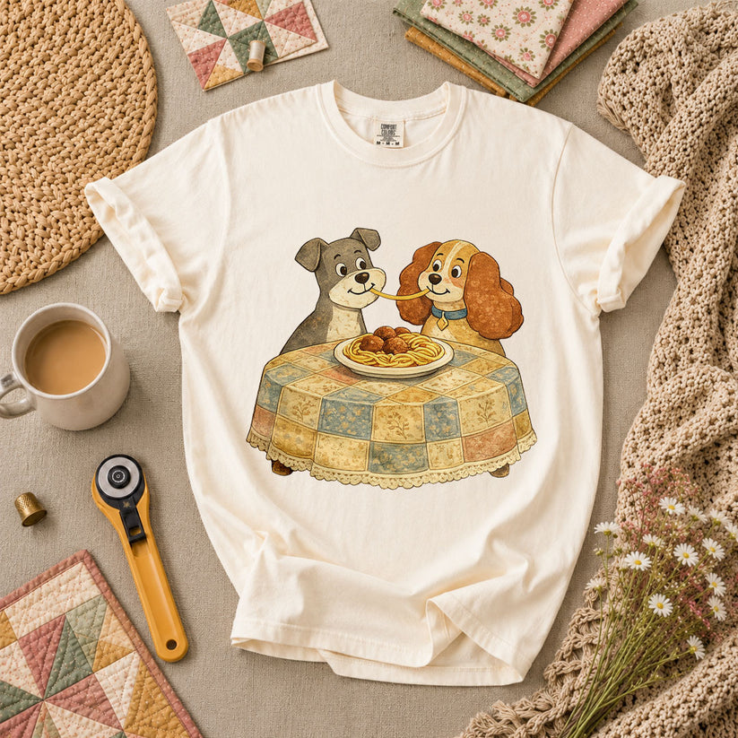 Love Dog T-Shirt - Ivory