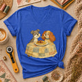 Love Dog Women's V-Neck
