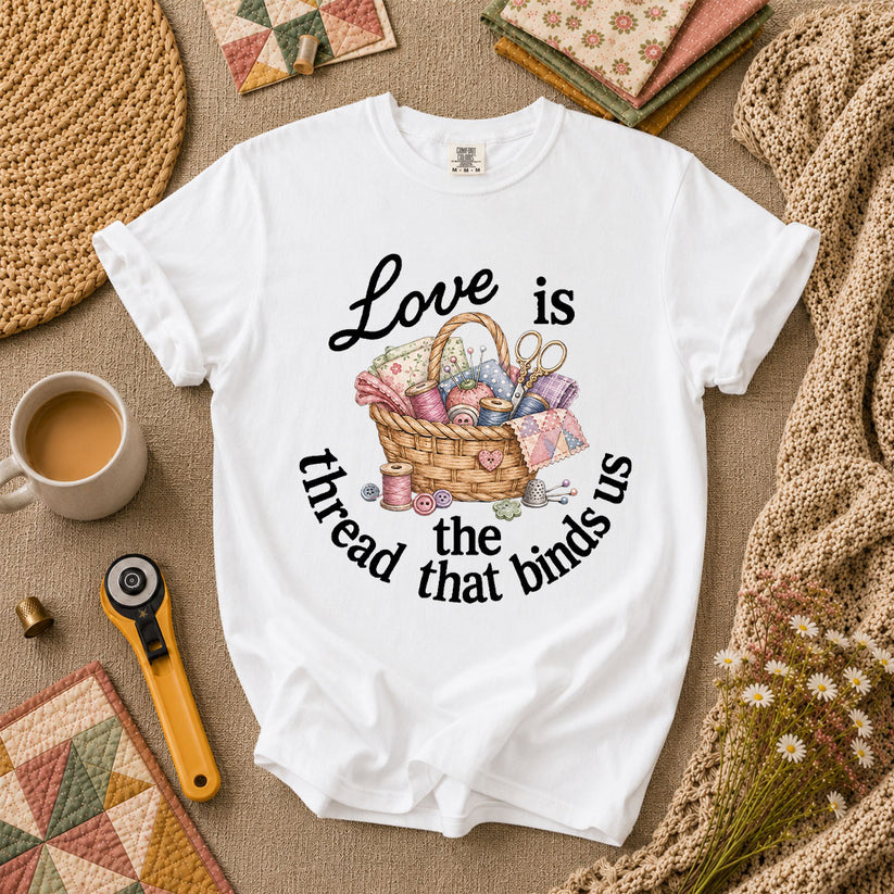 Love Is The Thread That Binds Us T-Shirt - White